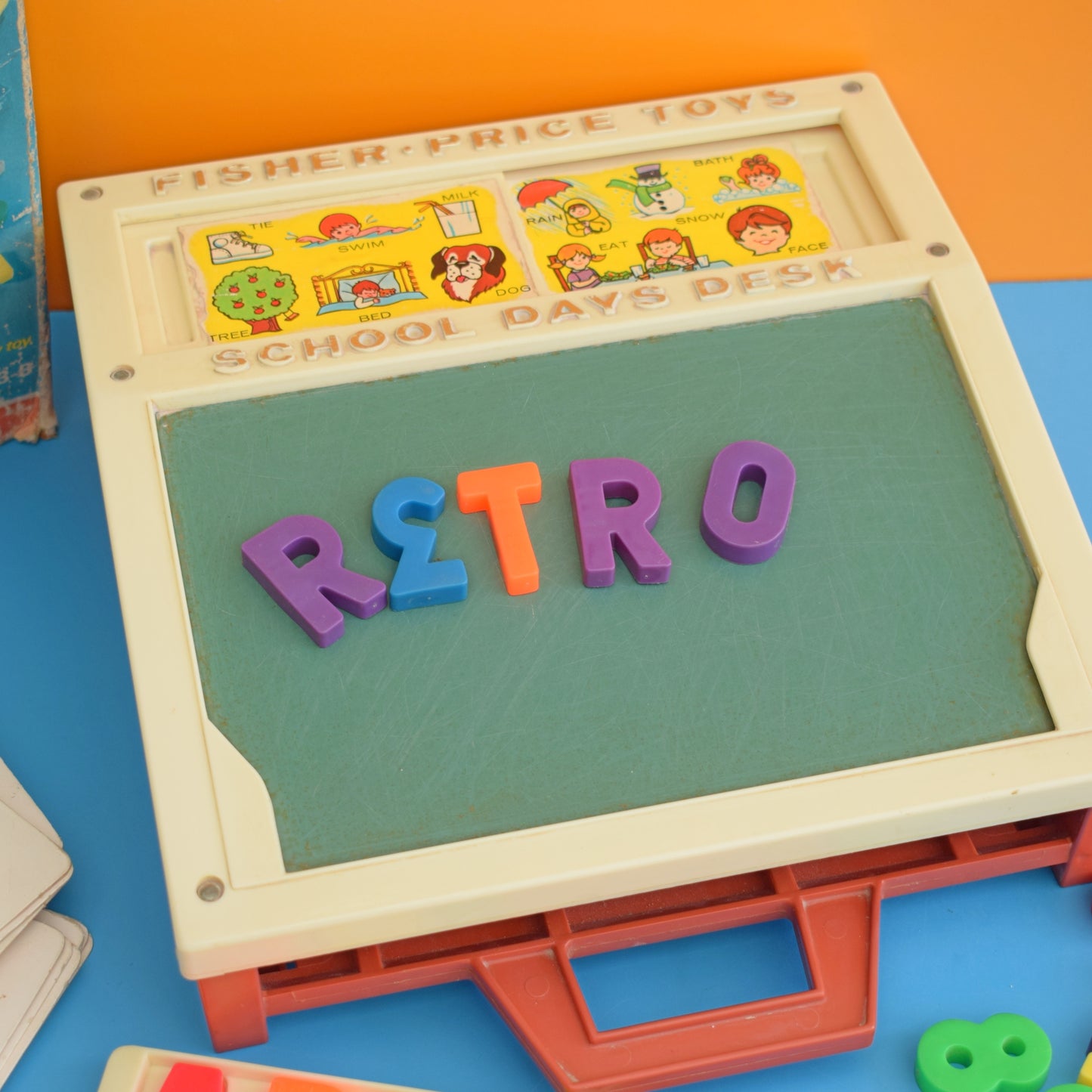 Vintage 1970s Fisher Price - Desk- Boxed