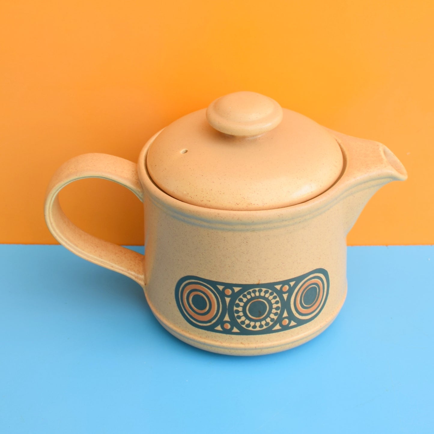 Vintage 1970s Teapot - Kiln Craft - Bacchus