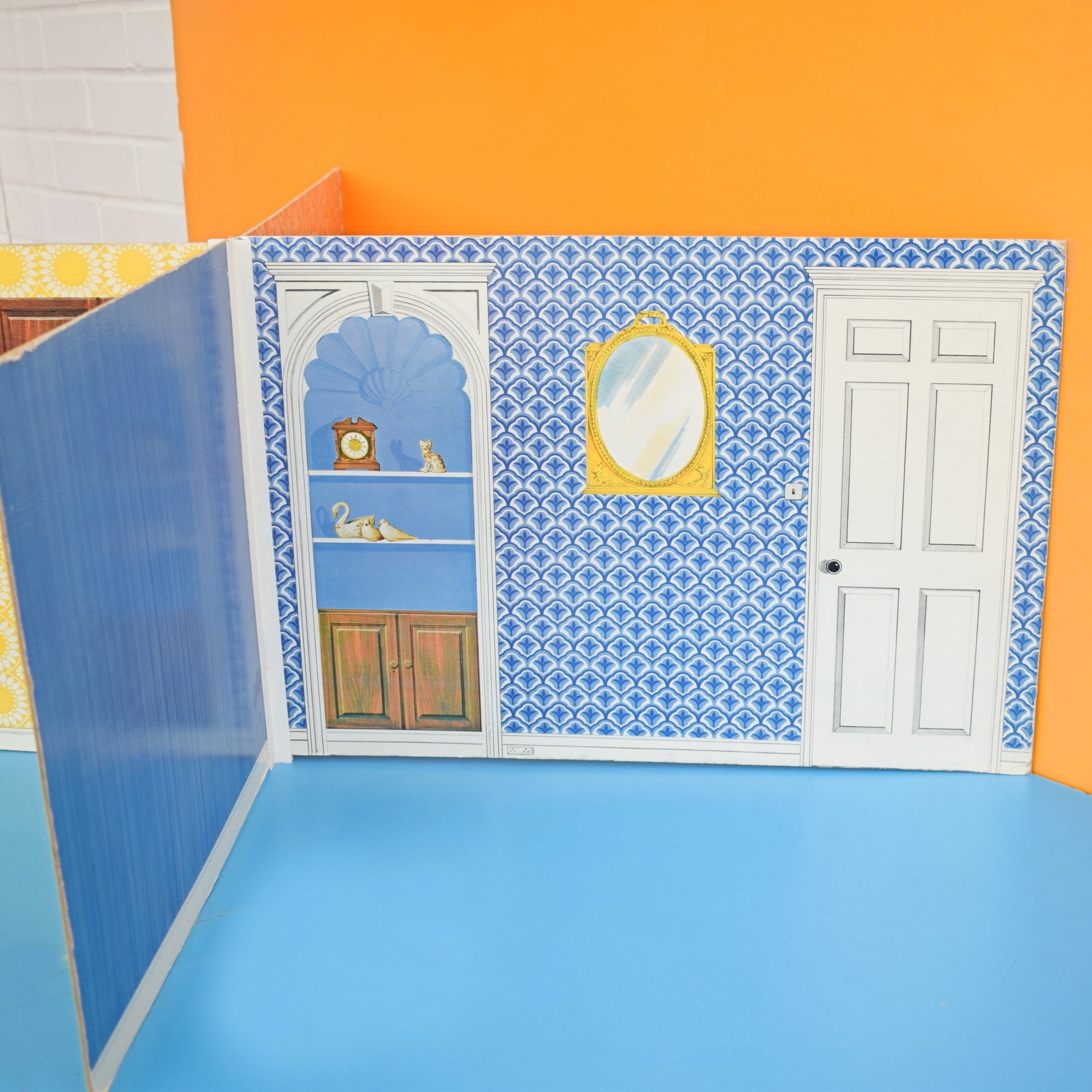 Vintage 1970s Sindy House Rooms Pineapple Retro