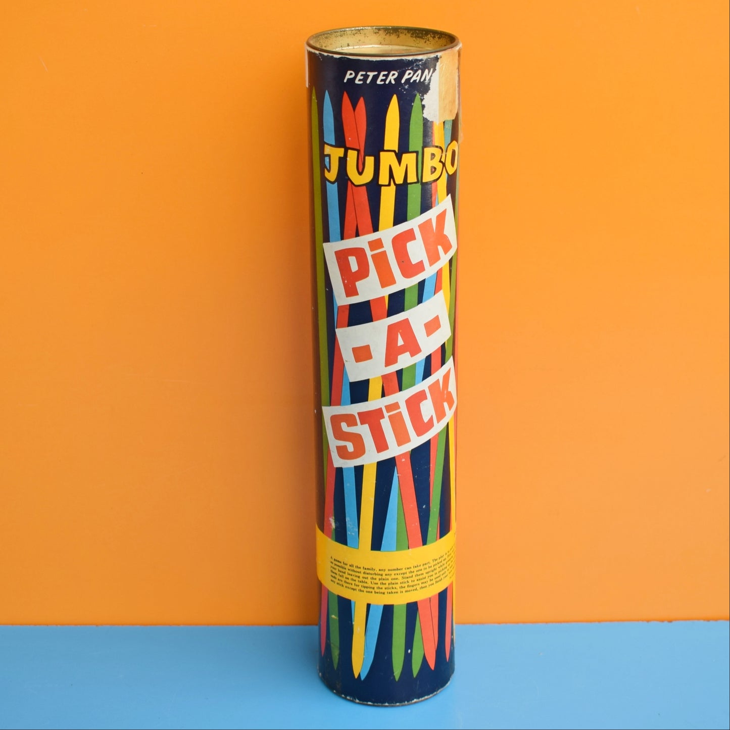 Vintage 1960s Pick Up Sticks Game