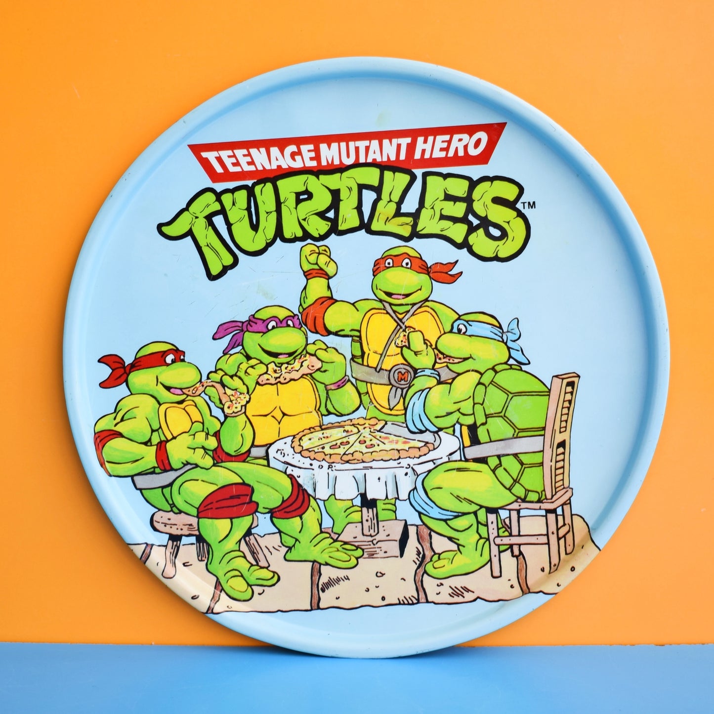 Vintage 1980s Teenage Mutant Ninja Turtles Tray