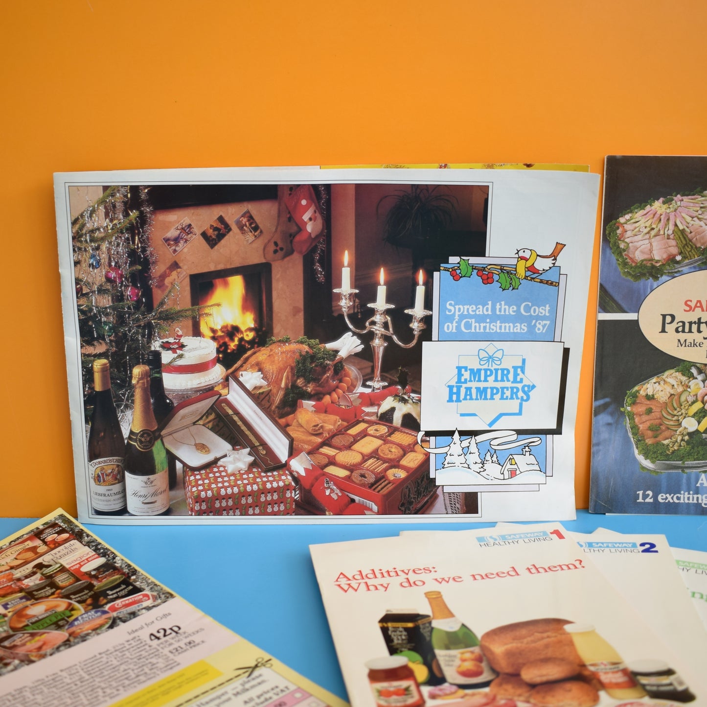 Vintage 1980s Food/ Drink Catalogues