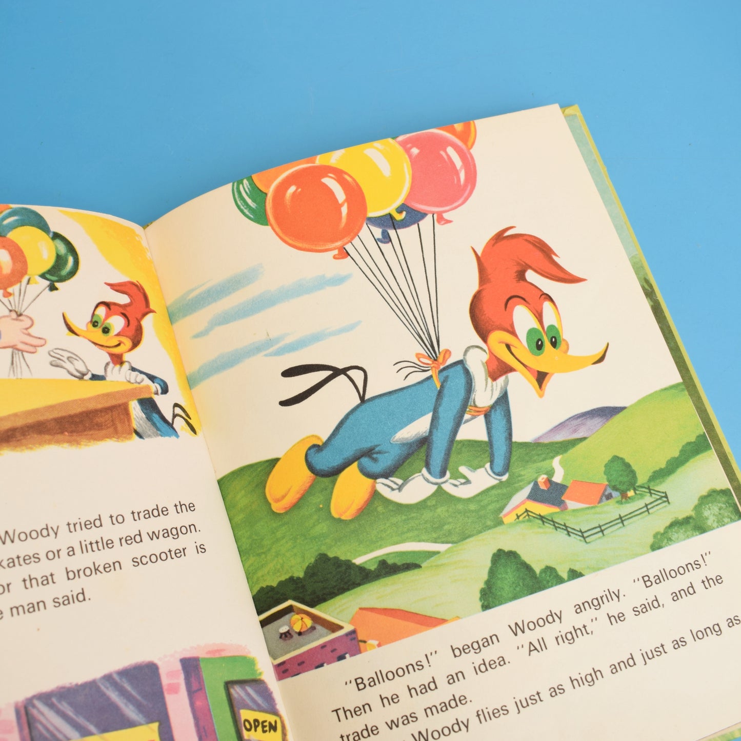 Vintage 1970s Book- Woody Woodpecker