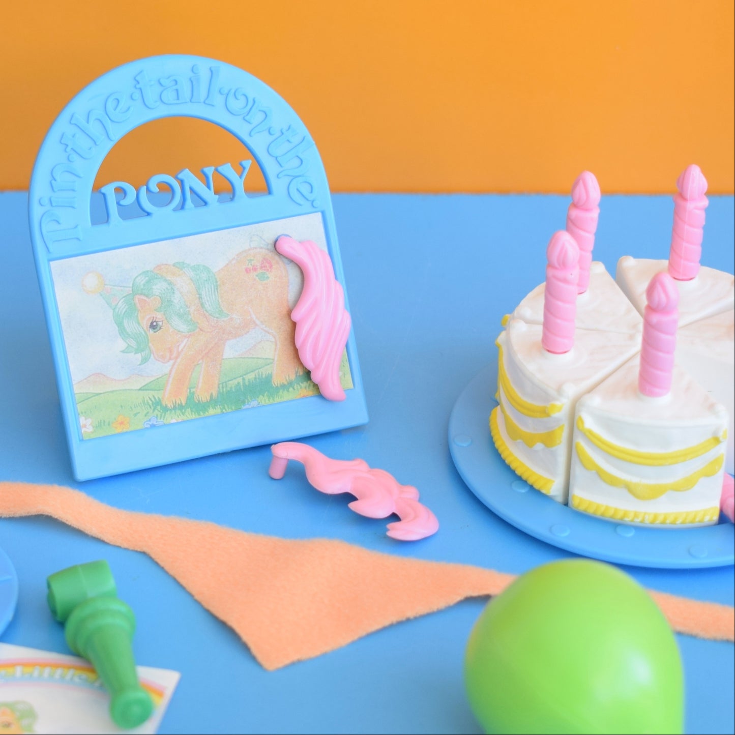 Vintage 1980s My Little Pony - Party Set