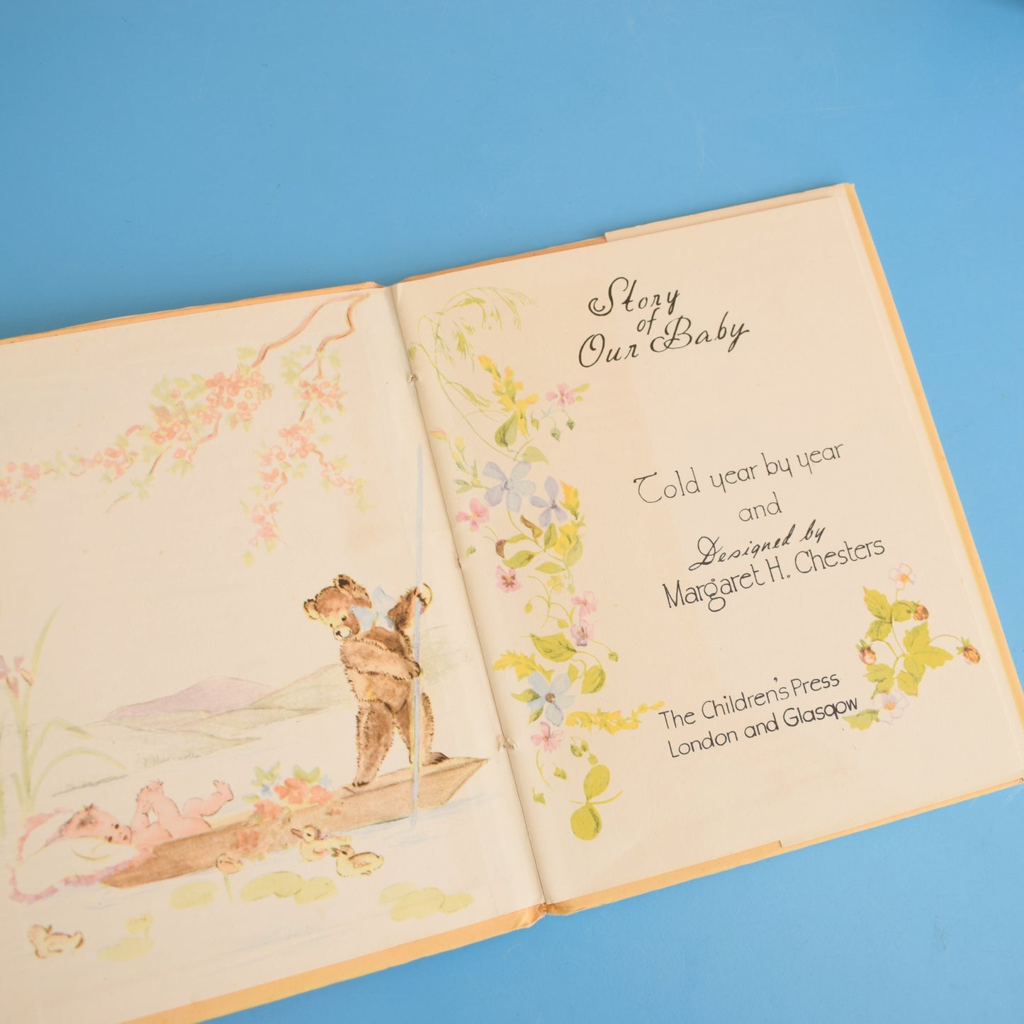 Vintage 1950s Baby Record Book - Unused