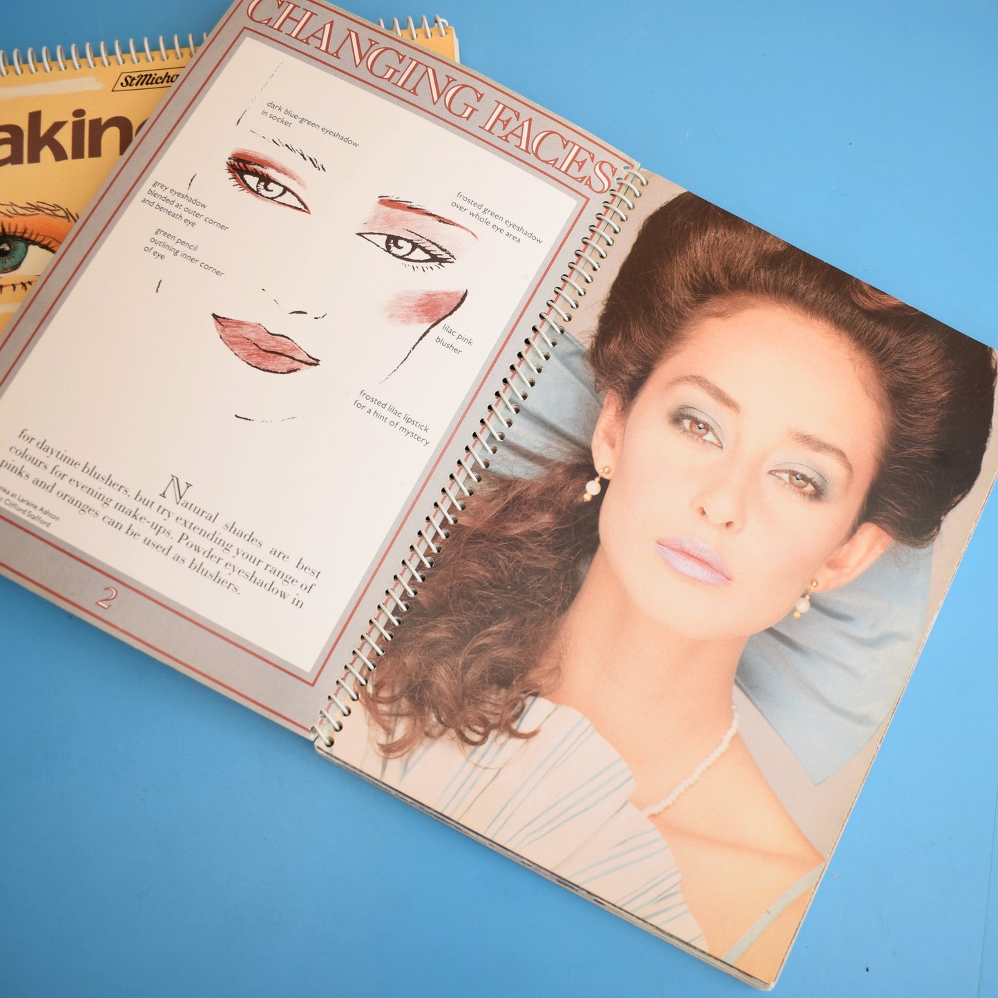 Vintage 1980s Makeup Books- St Michael