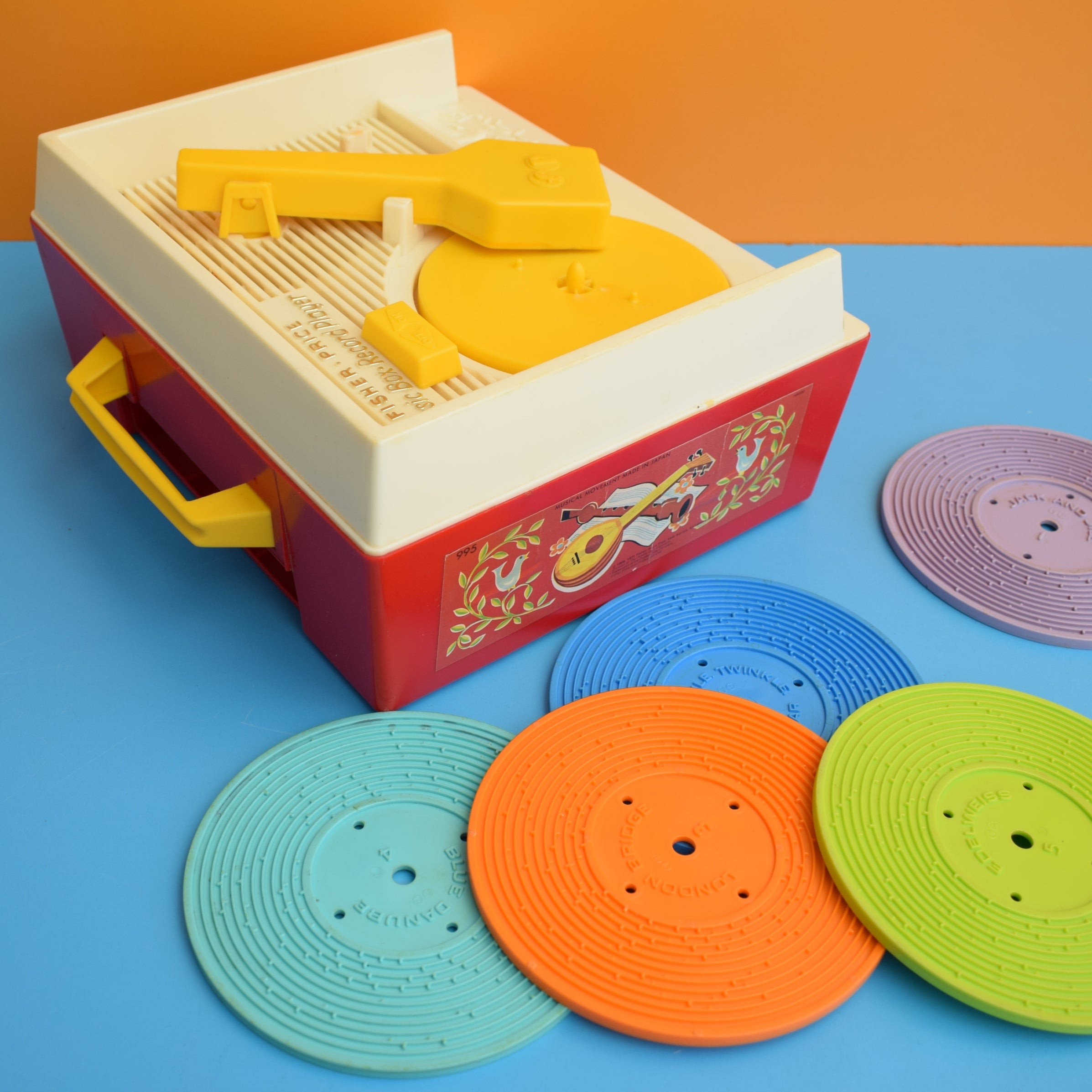 Fisher price sales record player vintage