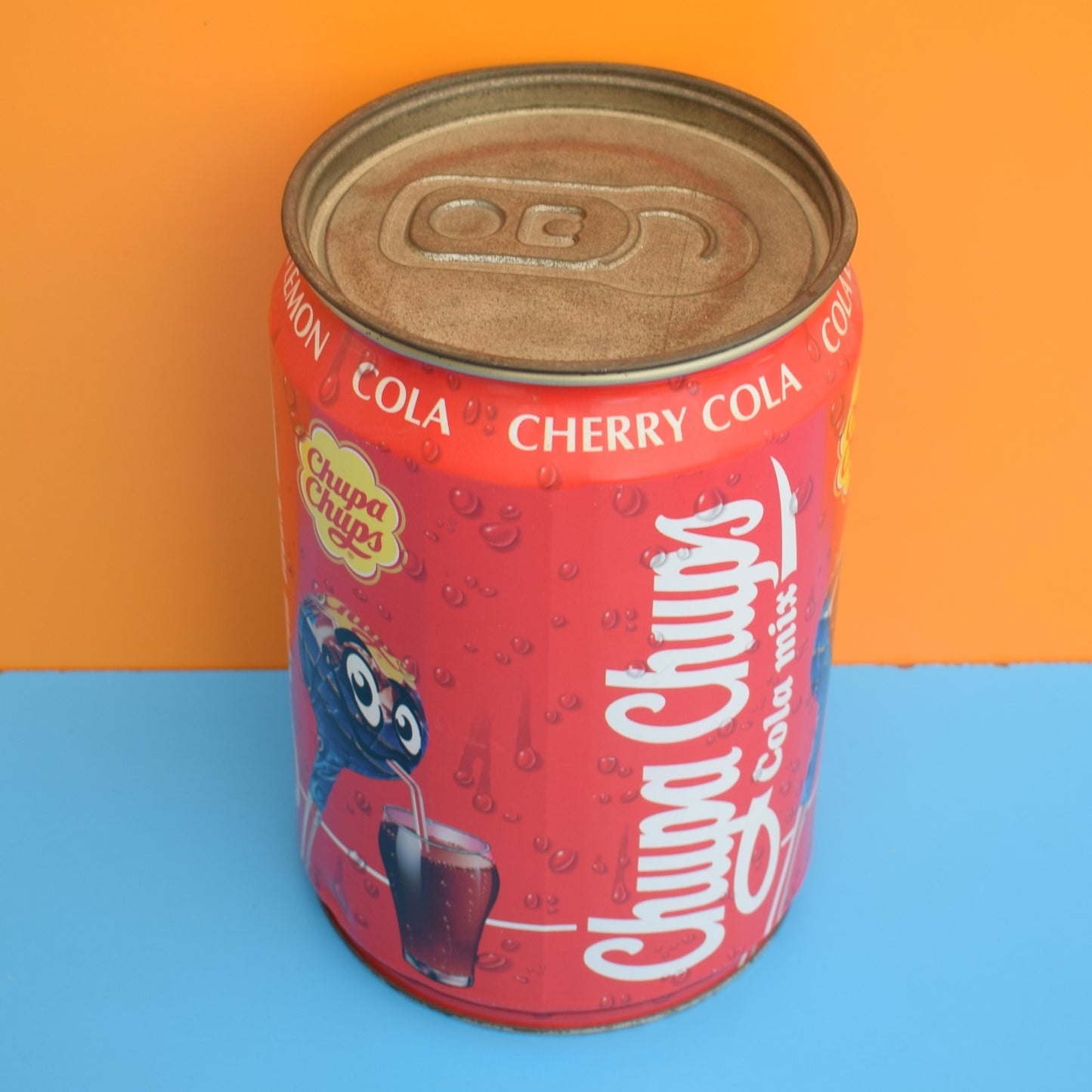 Vintage 1990s Pop Art Chupa Chups Tin – Pineapple Retro