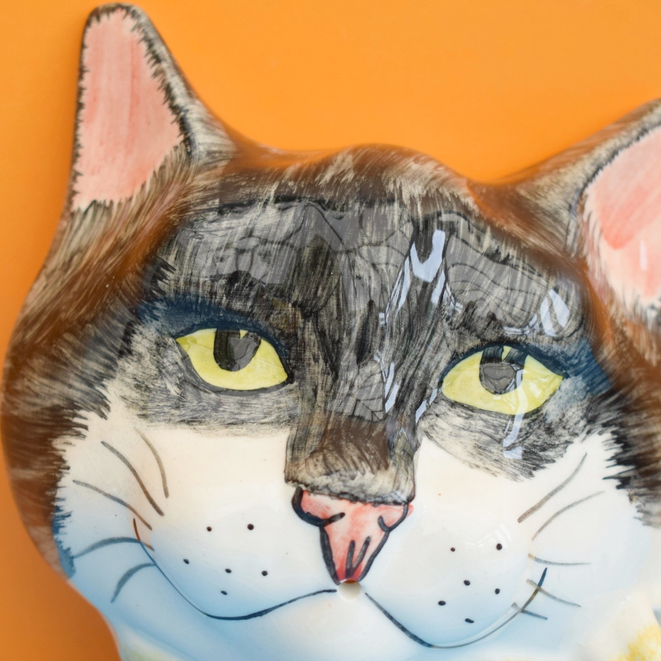 英国ビンテージ猫の壁掛けストリングホルダー | www.giocapprendo.com