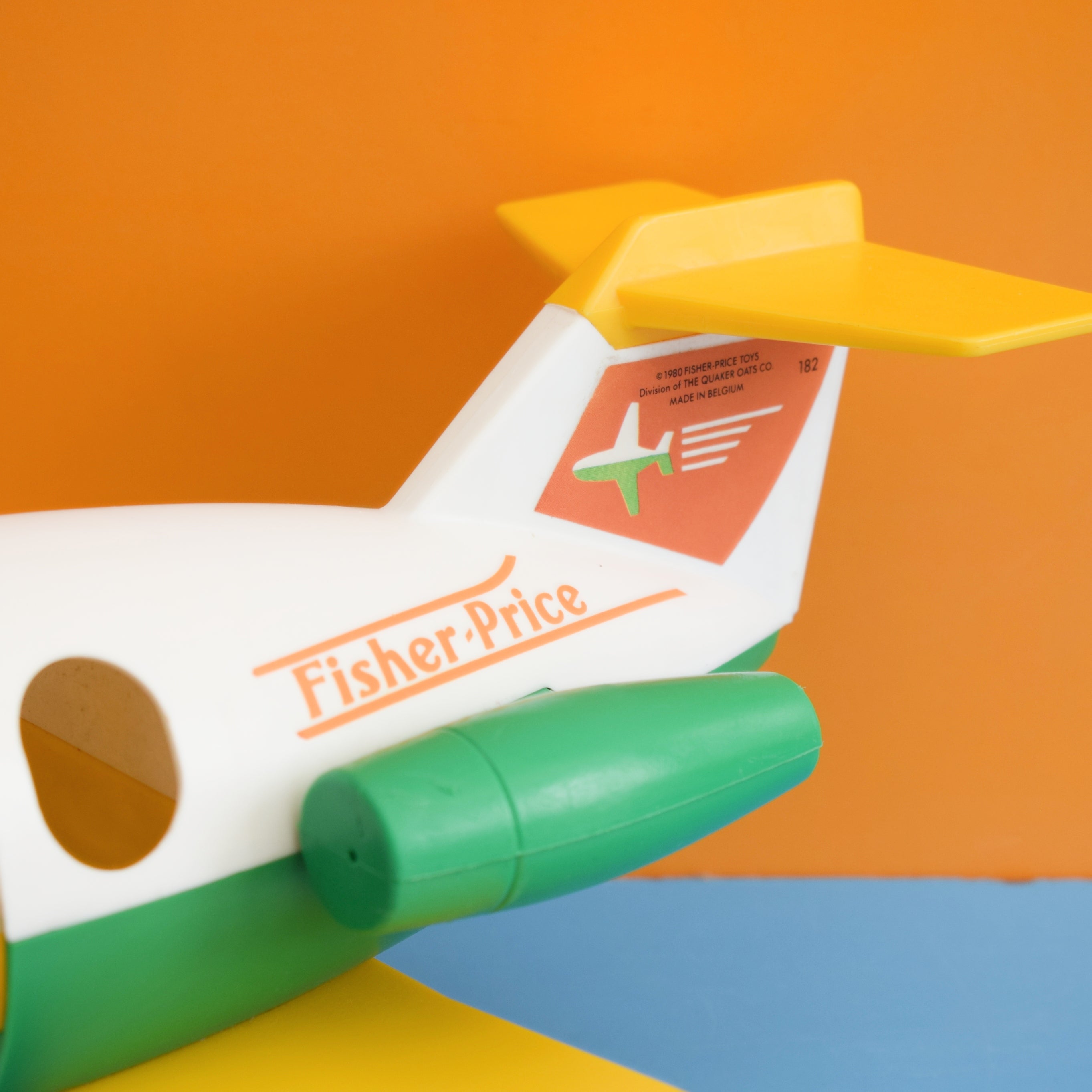 Fisher price 2025 airplane 1980