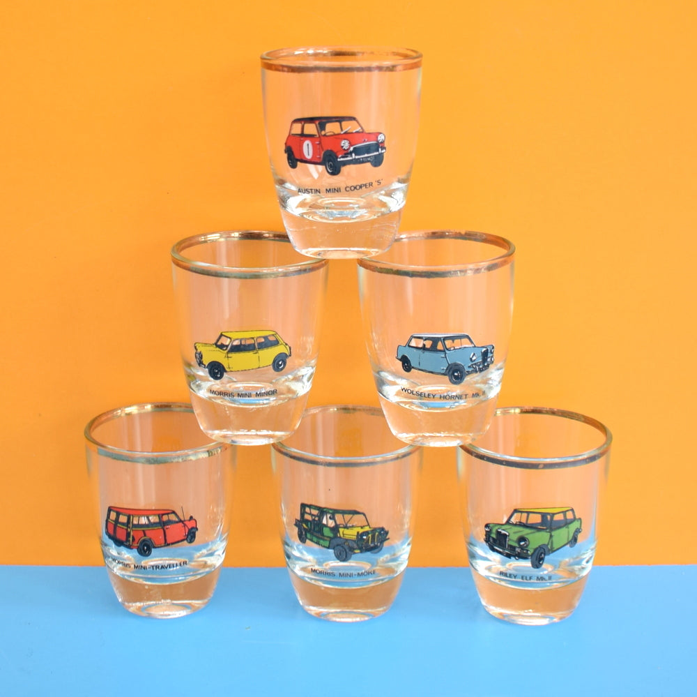 Vintage car popular glasses