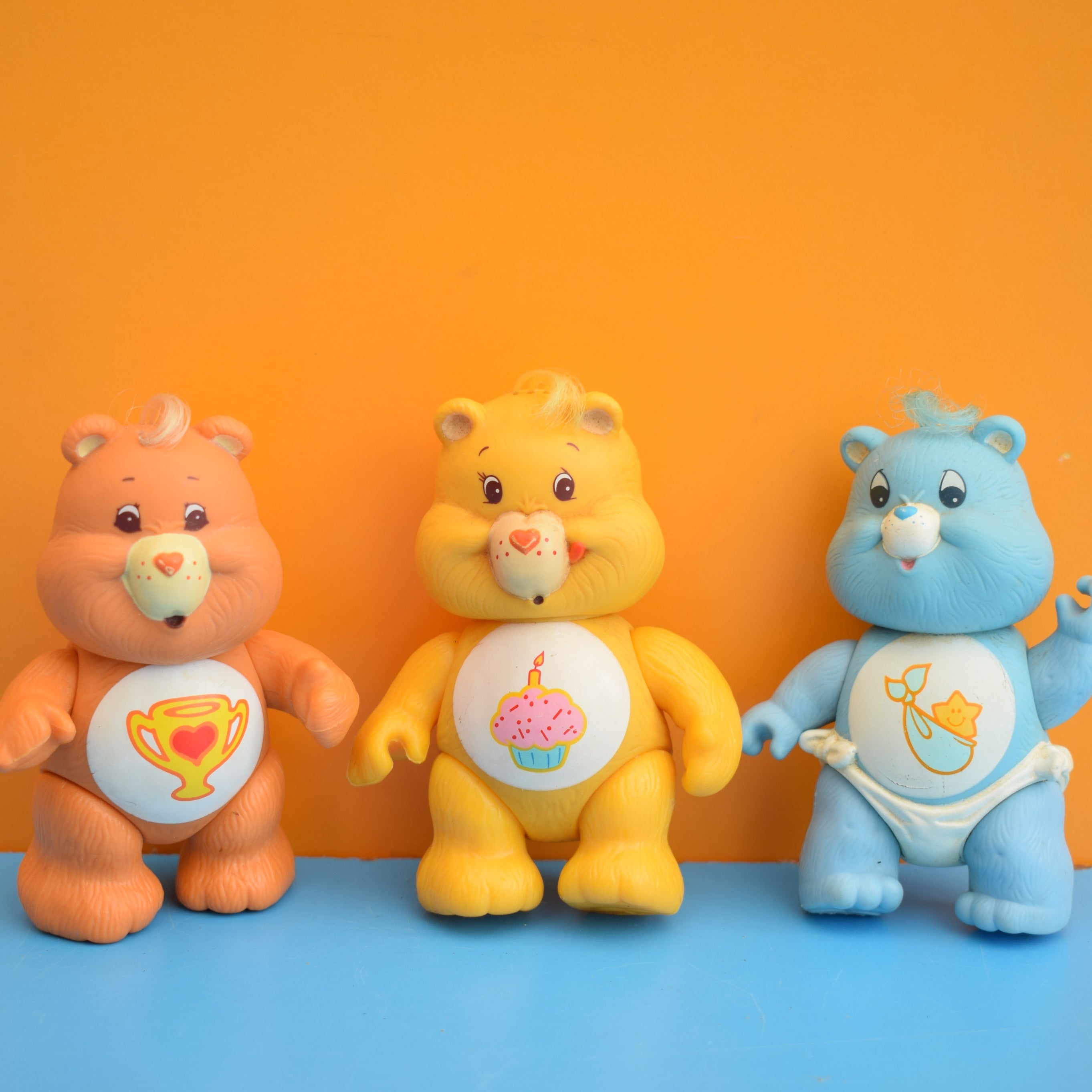 Care bear figurines sales vintage