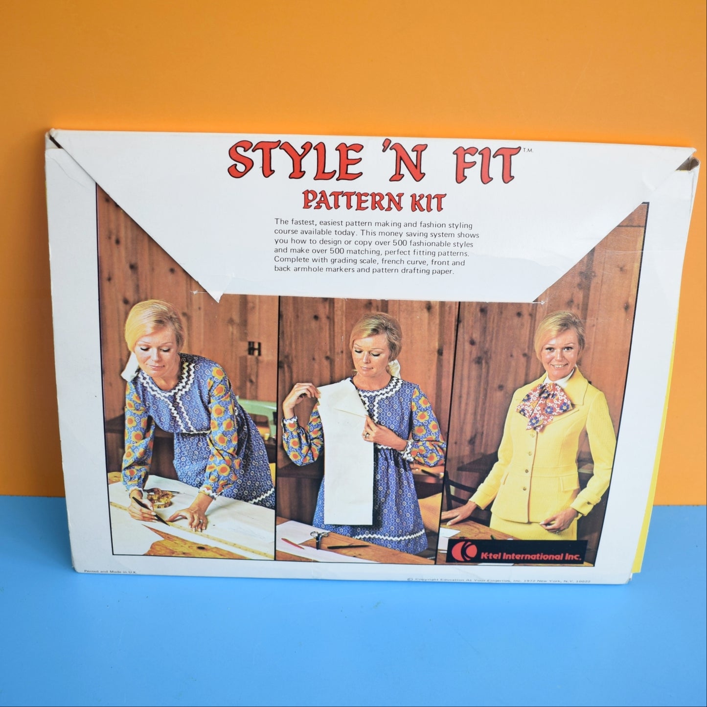 Vintage 1970s Style 'n' Fit Pattern Kit