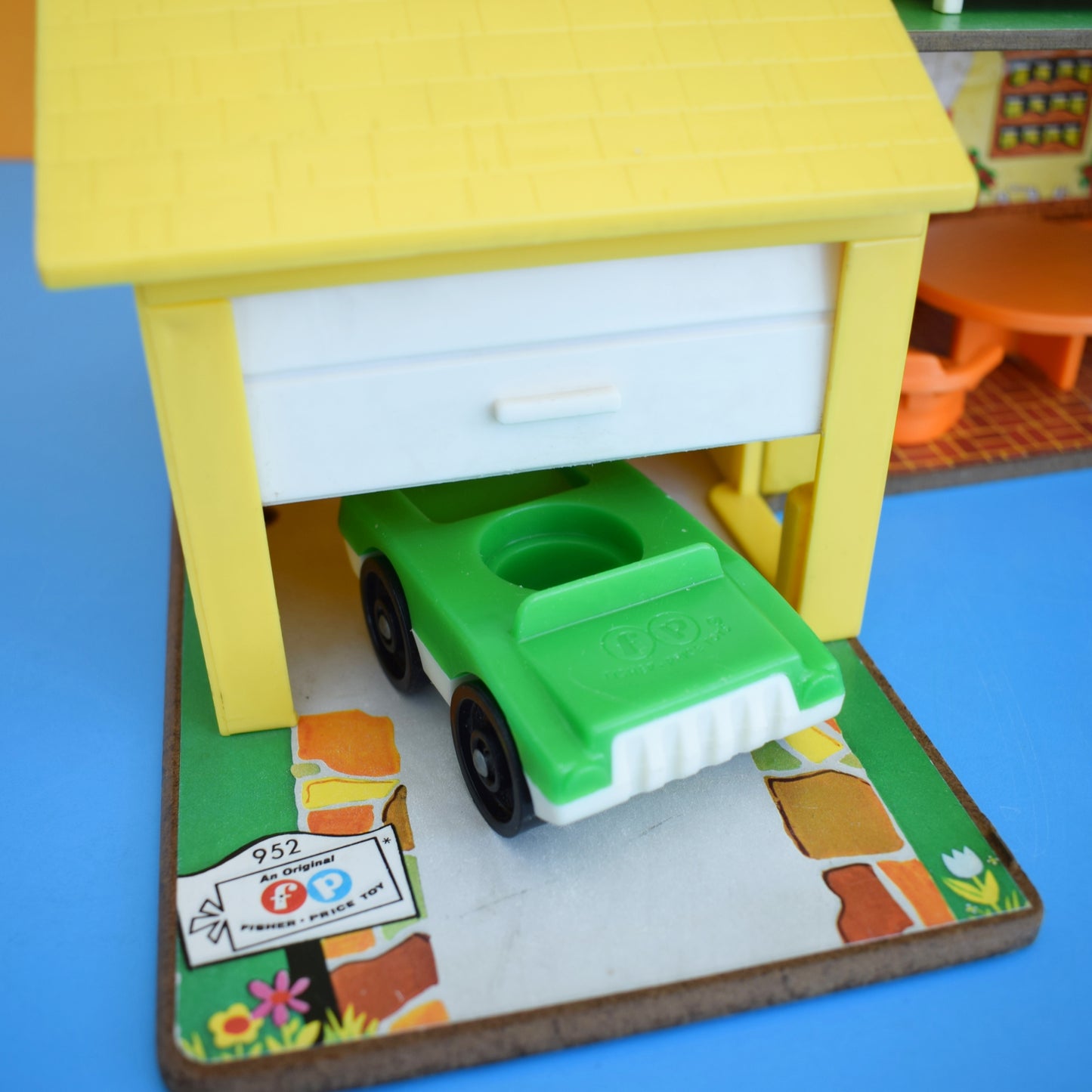 Vintage 1970s Fisher Price Yellow House