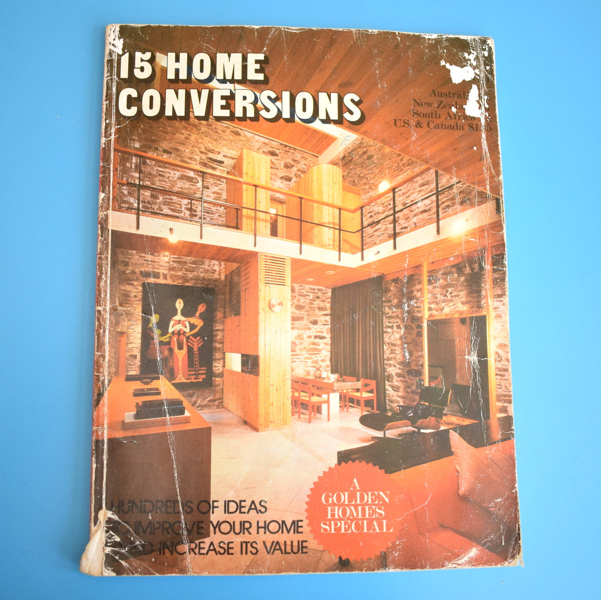 Vintage 1970s Golden Homes Magazine  - 1974